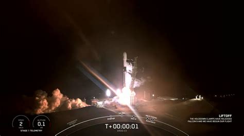 eros slc|SpaceX launches EROS.